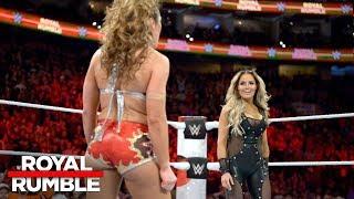 Trish Stratus returns to action in the first-ever Women's Royal Rumble Match: Royal Rumble 2018