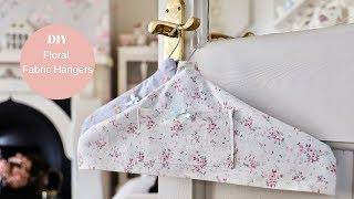 How to make DIY fabric hangers