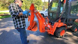 Kubota BX23S - My Least Favorite Grease Fitting // Greenworks 2000 PSI Pressure Washer