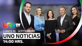 Uno Noticias | En Vivo | Lunes 16 de septiembre