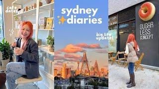 i'm leaving sydney?  cafe catch-ups, strawberry matcha  dance class, life update, appointments!