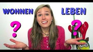 GERMAN FAQ: Difference between "wohnen" and "leben" 