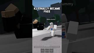 KJ Finally Became Free #roblox #saitamabattlegrounds #thestrongestbattlegrounds #shorts #robloxfyp