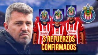 YA SABE OSCAR GARCIA QUIENES SERAN SUS REFUERZOS EN CHIVAS 2025