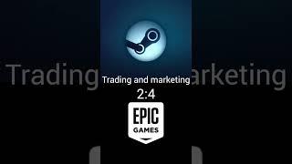 STEAM vs EPIC GAMES #steam  #epicgames