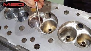 Offset valve guides and valve seat blending explained