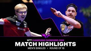 Timo Boll vs Felix Lebrun | MS R16 | WTT Champions Chongqing 2024