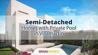 Semi-Detached Homes with Private Pool in Villamartin | Spain Homes ®