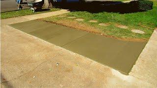 DIY Concrete Driveway Extension for Beginners