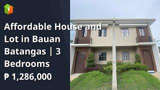 Affordable House and Lot in Bauan Batangas | 3 Bedrooms