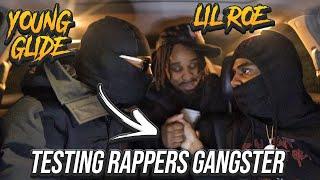TESTING YOUNG GLIDE AND LIL ROE'S GANGSTA TO GET THEIR REACTION! *They Thought I Was a DETECTIVE*