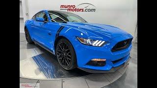 2017 SOLDSOLDSOLD Ford Mustang GT Performance Pack Prem 5.0L 6 Spd Manual Recaro GrabberBlue 30Kkms