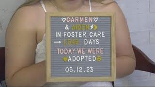 Duval County families welcome new additions during adoption ceremony ahead of Mother's Day