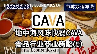 食品行业的商业策略(5)：地中海风味快餐CAVA | 2025.2.20 | 美剧级别字幕