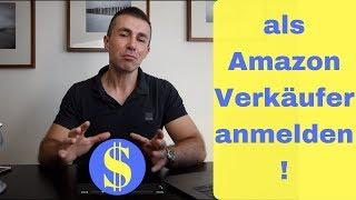 als Amazon professioneller Verkäufer anmelden, im Amazon Seller Central Verkäuferkonto erstellen