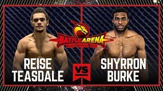 BA 76: REISE TEASDALE VS SHYRRON BURKE | FW CHAMPIONSHIP | #MMA #FULLFIGHT