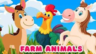 "Farm Animals Song for Toddlers | Fun Educational Video"