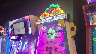 We played TICKET GAMES at ROUND 1 at Jefferson Mall in KY! #CoinPusher #TicketGames #Arcade #Games