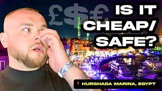 Hurghada Marina: Food & Drink Prices Revealed! Is it Safe???