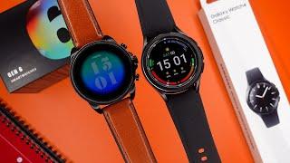 Fossil Gen 6 vs. Galaxy Watch 4 Smartwatch Comparison | What are the differences? | Review