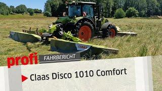 Claas-Heckmähwerk Disco 1010 Comfort | profi # Fahrbericht