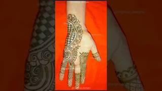 Arabian FH. Mehndi Designs - Simply & Easy Mehndi Design | #brightup_designs #mehndi #henna #shorts