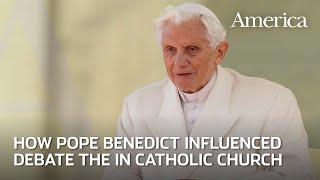 Did Pope Benedict XVI suppress debate in the Catholic Church?