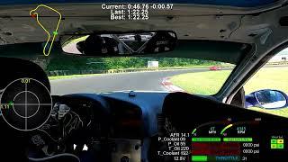 Summit Point Main - E36 S54 - Predicted 1:21.6 but traffic