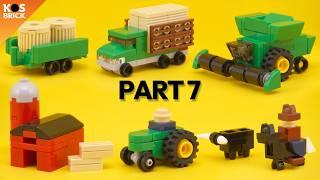 Lego Farm Mini Vehicles - Part 7 (Tutorial)