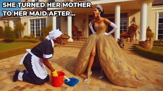 SHE TURNED HER MOTHER TO A MAID AFTER SHE MARRIED A RICH MAN. #viralafricantales #africanfolktales