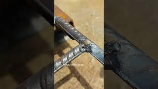 the secret to welding strong steel reinforcement | rebar welding tricks #howtowelding #stickwelding