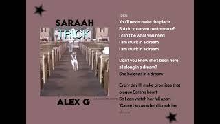 Sarah - Alex G - Lyrics