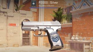 P2000 Silver (Factory New) - CS2 Skin Showcase