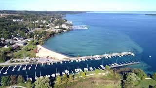 Suttons Bay Fly Over