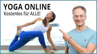 Entdecke ONLINE YOGA für dich  - 5 GRATIS-Yogastunden (Tag der offenen Tür)