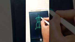 How to draw Mandir #god shiv mandir #short #art#used ----standing line