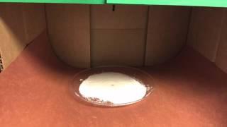 Growing a stalagmite time lapse