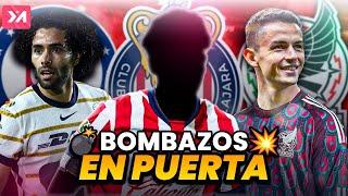 Fichaje TOP MUNDIAL a Chivas; Fidalgo YA es MEXICANO; Cruz Azul va x BOMBAZO; Pepi ARREPENTIDO