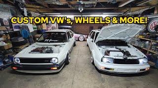 VR6 Cabrio Update, Building 3 piece Wheels, Custom VW's!