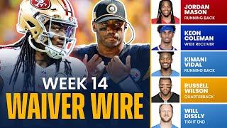 Fantasy Football Week 14 Waiver Wire Pickups | Must-Have Players to Add to Your Roster (2024)