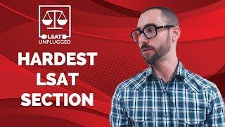 Hardest LSAT section