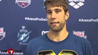 Matt Grevers post race interview - 100 back, 53.2 - Arena Pro Swim Series Austin