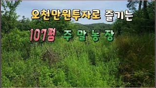 24 -14//오천만원 투자해서 107평의 주말농장을 즐길수 있습니다..공기좋고 조용한 주말농장입니다.