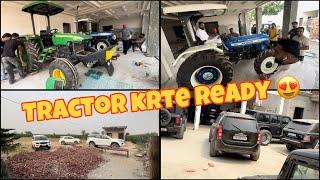 Tractor ready krte mitrooooooo ajj | dhillonpreet vlogs
