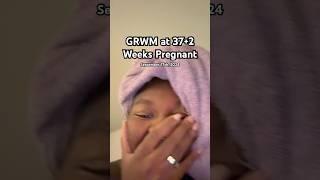 GRWM at 37+2 Weeks Pregnant #smallyoutubersupport #pregnant #thirdtrimester #marriedlife