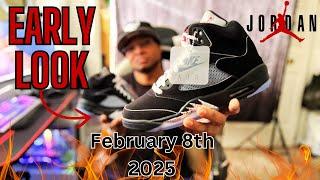 "Early Look & Honest Review: Jordan 5 Black Metallic 2025 Release "