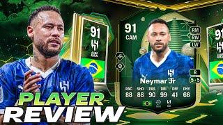 91 WINTER WILDCARD NEYMAR PLAYER REVIEW - EA FC 25 ULTIMATE TEAM