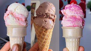 Let’s Make Ice Cream At Home With Only 3 Ingredients | 3 Flavors Using 2 Easy Methods