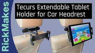 Tecurs Extendable Tablet Holder for Car Headrest