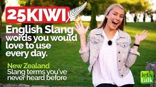 25 KIWI English Slang words | Speak English like a Native Speaker | English Vocabulary Lesson